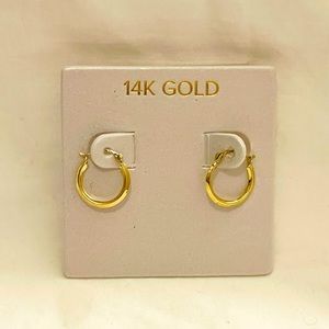 14 K Gold Earrings